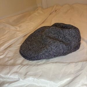 McBride donegal tweed wool newsboy cap 100% wool